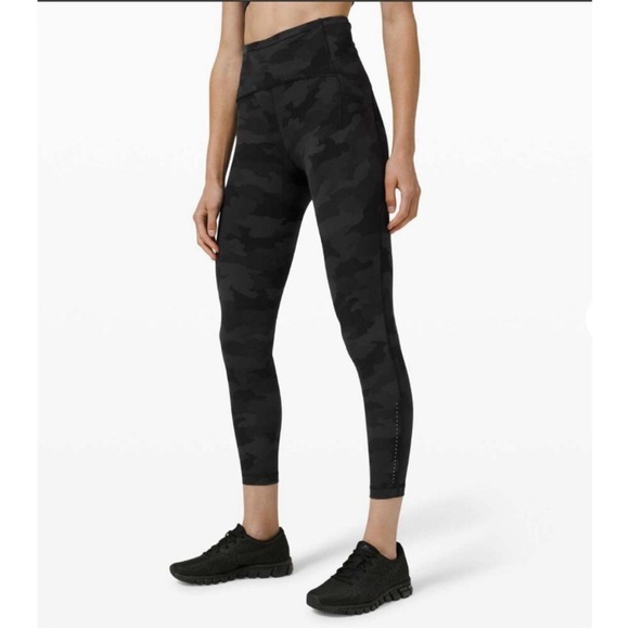 Lululemon Swift Speed High-Rise Tight *25" Heritage 365 Camo Deep Coal Multi 10 - Picture 3 of 5